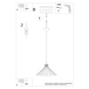 Lampa wisząca EDA