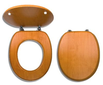 Deska sedesowa MDF, orzech