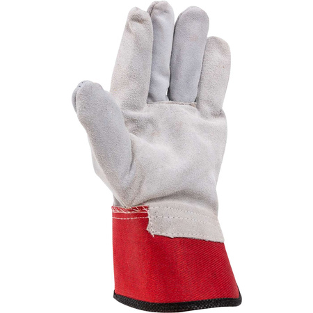 RĘKAWICE ROBOCZE SKÓRA BYDLĘCA ROZM. 10,5' (SLI-7203)