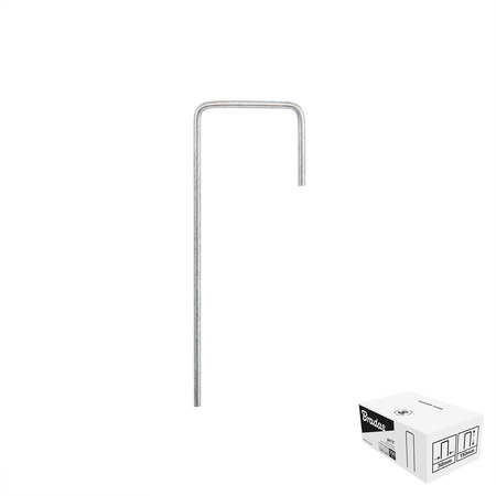 Szpilka metalowa galwanizowana w kształcie "J"