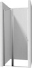 Drzwi prysznicowe 90 cm - uchylne chrom KTSU041P