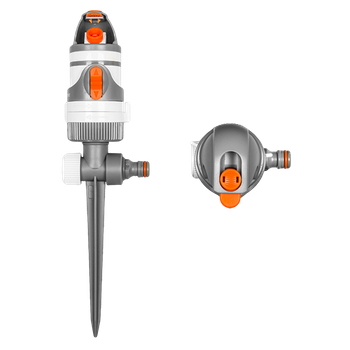 WHITE LINE Zraszacz obrotowy 2-funkcyjny, na kolcu