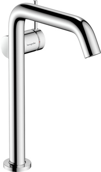 HG Tecturis S Jednouchwytowa bateria umywalkowa 240 Fine CoolStart Ecosmart+ do umywalek nablatowych z kompletem odpływowym Push-Open, Chrom