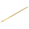 Listwa spadkowa podłogowa czołowa 130 cm złota