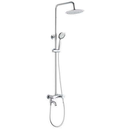 NORTES kolumna natryskowa z baterią z ruchomą wylewką