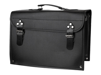 TORBA NARZ. 380x270x160 MM SKÓRA EKOLOG. PASEK