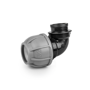 PN10 Kolanko do rur PE 32 mm / GW3/4"