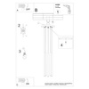 Lampa wisząca PASTELO 5P beton