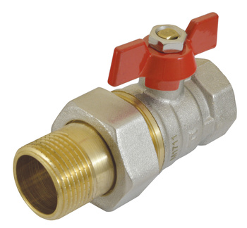 Zawór kulowy ze śrubunkiem 1-2" Standard