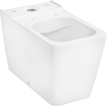 HG EluPura Q Miska kompaktowa WC 640, przyścienna, odpływ poziomy/pionowy, AquaFall Flush, Biały