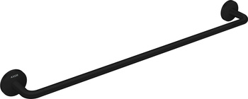 AX Universal Circular Wieszak na ręcznik kąpielowy 600 mm, Czarny Matowy