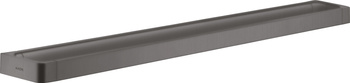 AX Universal Softsquare Wieszak na ręcznik kąpielowy 800 mm, Czarny Chrom Szczotkowany
