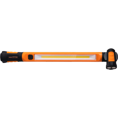 LAMPA POD MASKĘ AKU. 50 CM OBROTOWA 10W COB LED 1000 LM