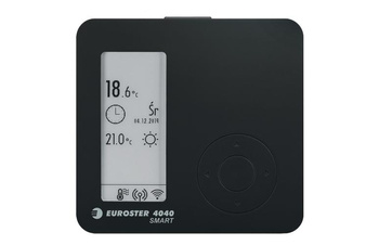 Bezprzewodowy regulator temperatury Euroster 4040 SMARTB czarny WIFI