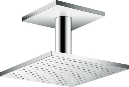 AX ShowerSolutions Głowica prysznicowa 250/250 2jet do montażu w suficie, Chrom
