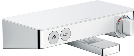 HG ShowerTablet Select Bateria wannowa 300, termostatyczna, natynkowa, Biały/Chrom
