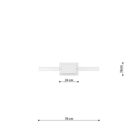 Lampa wisząca RIO 78 biały LED 4000K