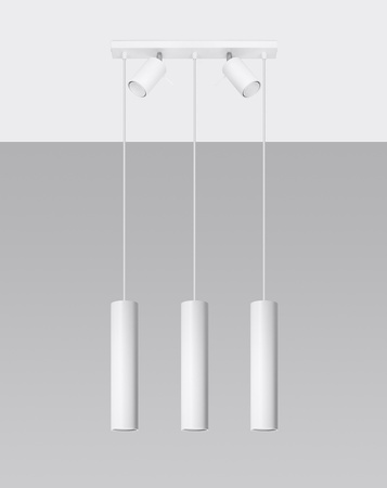 Lampa wisząca RING 3 biały