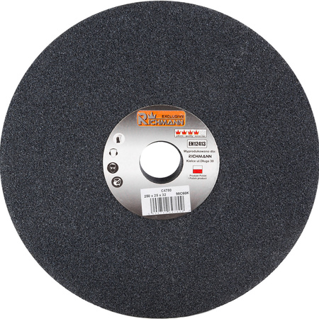 ŚCIERNICA CERAMICZNA 250 x 25 x 32 CZARNA 98C60K