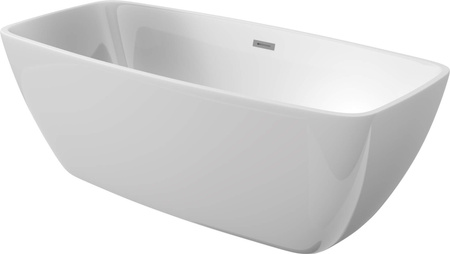 Wanna akrylowa wolnostojąca prostokątna - 150 cm biały KDM 015W