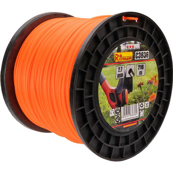 ŻYŁKA DO KOS. OKRĄGŁA 2,7MM - 216 M