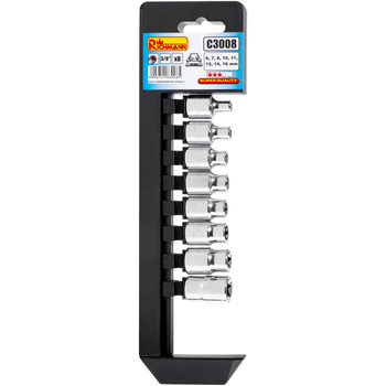 ZESTAW NAS.TORX 8 EL.3/8' E6-E16