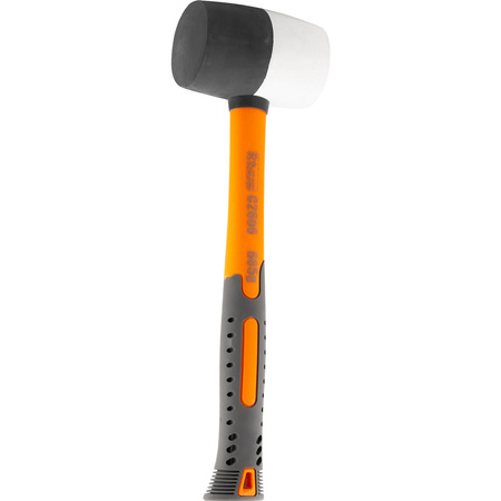 MŁOTEK GUM.  60 FIBERGLASS BIAŁO-CZARNY