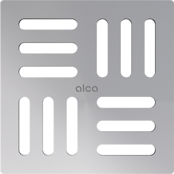 Kratka DESIGN 102×102 mm stal nierdzewna