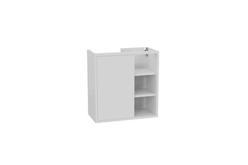 EXCELLENT Ness szafka wisząca 57 cm podumywalkowa MLEX.8201.600.WH