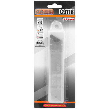 OSTRZA 25 MM STAL SK5 10SZT/PUDEŁKO