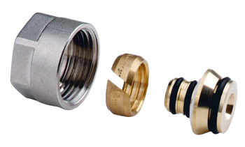 Złaczka zaciskowa 3-4" do rur wielowarstwowych 16x2 mm (kpl. 2 szt)