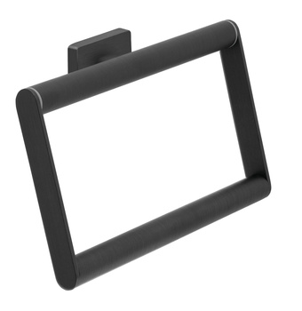 GRETA wieszak na ręcznik, gun metal