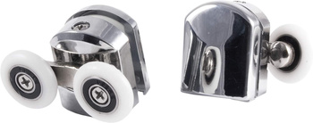 Rolki górne podwójne do szyb 5 mm - FI 23 mm XKCJ1RU04