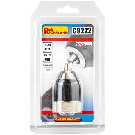 UCHWYT WIERTARSKI SAMOZACISK 2-13 MM 1/2-20UNF KOMPOZYT/METAL