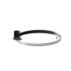 Plafon RIO 78 czarny LED 3000K