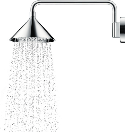 AX Showers/Front Głowica prysznicowa 240 2jet z ramieniem prysznicowym, Chrom