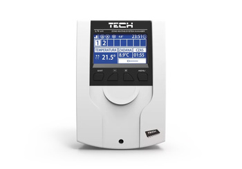 Bezprzewodowy sterownik zaworów termostatycznych (8 sekcji) L-4 biały