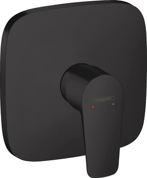 HG Talis E Jednouchwytowa bateria prysznicowa, podtynkowa do iBox universal, Czarny Matowy