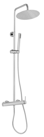 CIRICULUS zestaw natryskowy z deszczownią, chrom