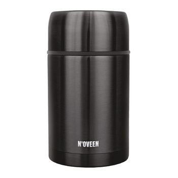 Termos obiadowy NOVEEN TB955 Black Transparent 800 ml