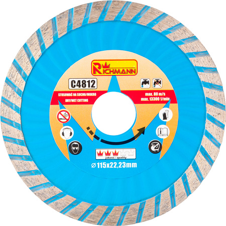 TARCZA DIAM. SUPER TURBO 115 MM