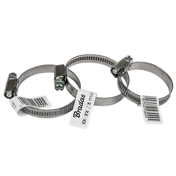 Opaska ślimakowa nierdzewna BRADAS 200-220mm