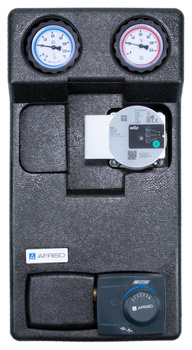 Grupa pompowa PrimoTherm 180-2 DN25 WP 3-WM-SM Vario, pompa Wilo Para, zawór mieszający ARV KvsVario, siłownik ARM 343 ProClick