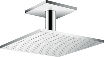 AX ShowerSolutions Głowica prysznicowa 300/200 1jet z przyłączem sufitowym, Chrom