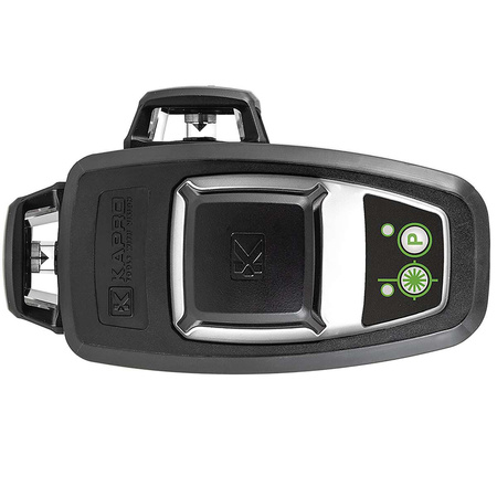 KAPRO NIWELATOR LASEROWY ZIELONY 3D AKU, TORBA
