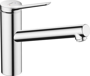 HG Zesis M33 Jednouchwytowa bateria kuchenna 150, LowPressure do bezciśnieniowych podgrzewaczy wody, 1jet, Chrom
