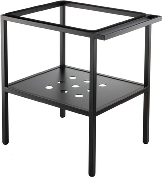 Konsola łazienkowa stojąca - 66.5x50 cm nero CST X60A