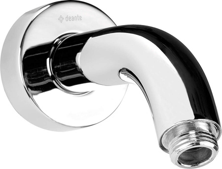 Wylewka prysznicowa ścienna uniwersalna - 160 mm stała chrom Cascada NAC 044K