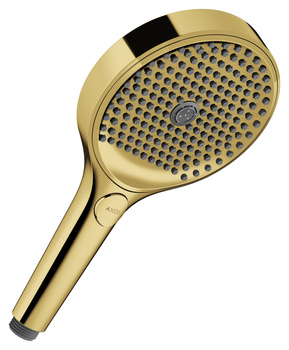 AX ShowerSolutions Główka prysznicowa 130 3jet, Złoty Optyczny Polerowany
