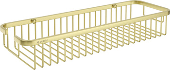 Koszyk prysznicowy złoty szczotkowany ADR R551